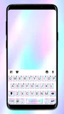 Gradient Laser Keyboard Theme android App screenshot 3